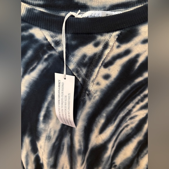 NWT Young Fabulous & Broke Juliette Tie Dye Oversized Crew Neck Sweatshirt - Picture 5 of 11
